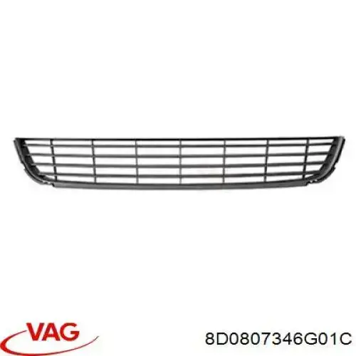 Grelha direita do pára-choque dianteiro VAG 8D0807346G01C preço, a partir de 11,22 USD