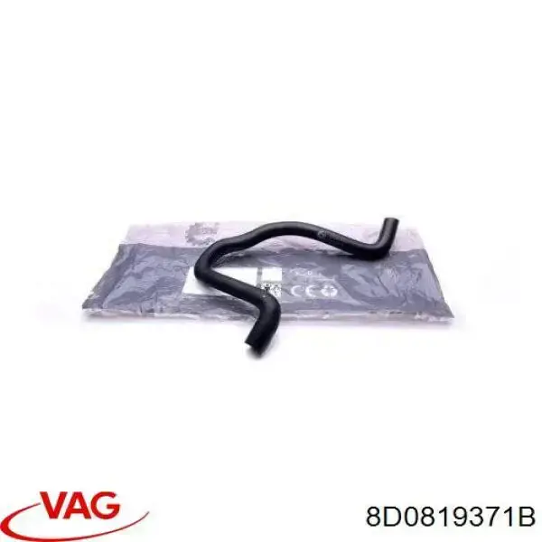 Compre 8D0819371B VAG Mangueira do radiador de aquecedor (de forno), fornecimento