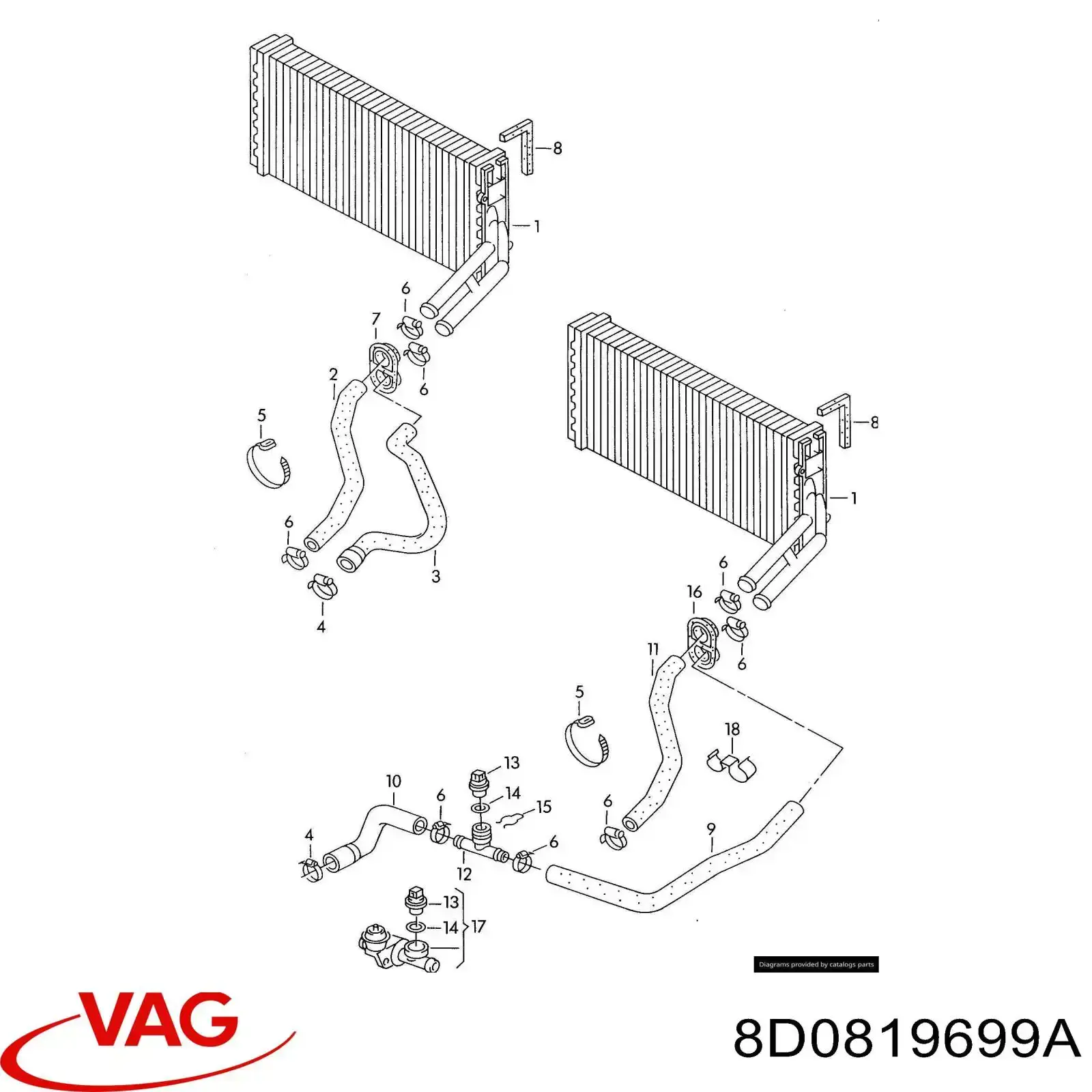 8D0819699A VAG 