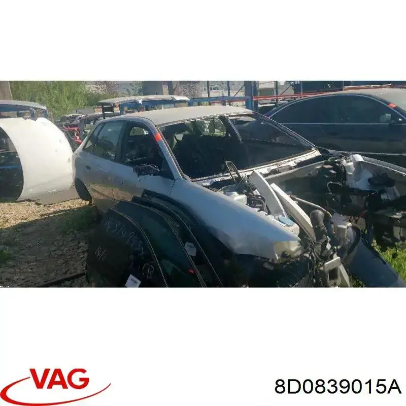 Compre 8D0839015A VAG Fecho da porta traseira esquerda