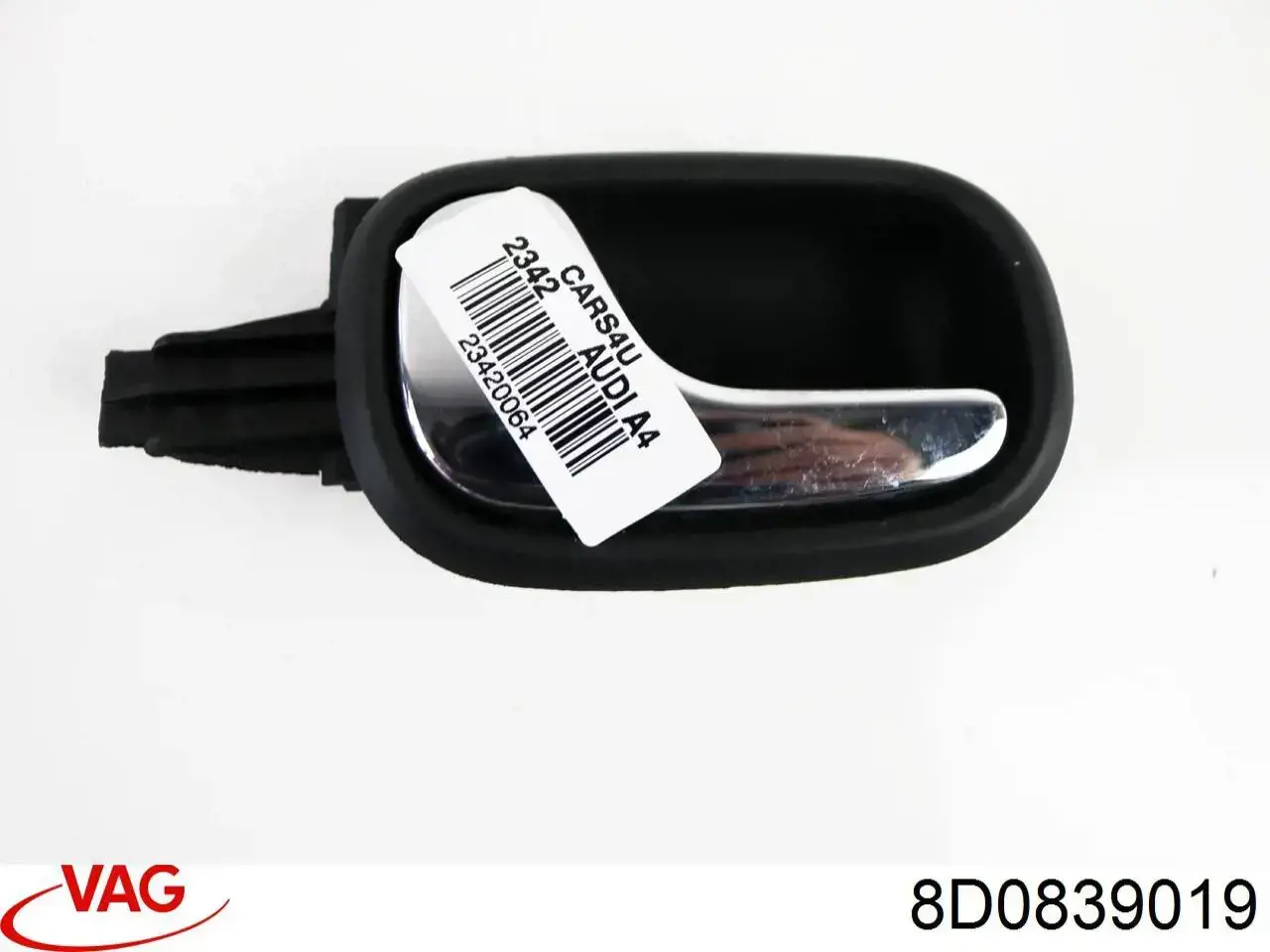 8D0839019 VAG Maçaneta interna esquerda da porta traseira