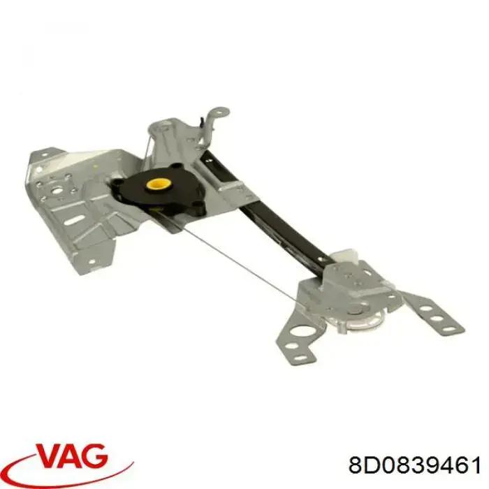 Mecanismo de acionamento de vidro da porta traseira esquerda VAG 8D0839461 preço, a partir de 68,75 USD
