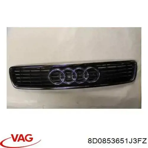 Compre 8D0853651J3FZ VAG Grelha do radiador