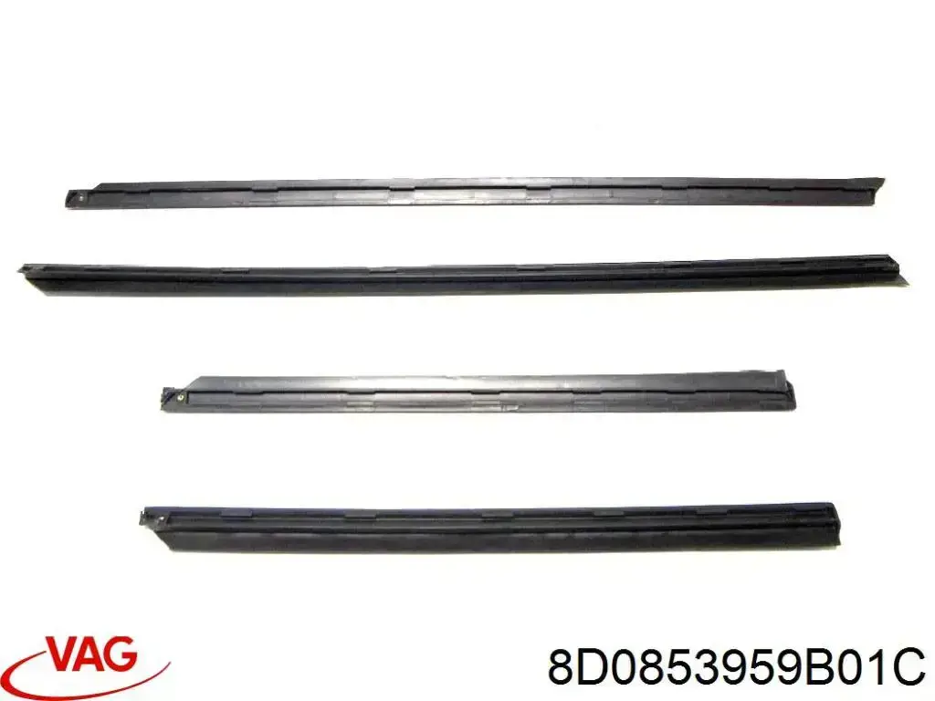 Compre 8D0853959B01C VAG Moldura da porta dianteira esquerda inferior