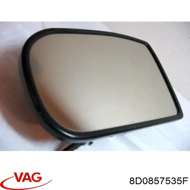 Compre 8D0857535F VAG Elemento espelhado do espelho de retrovisão esquerdo