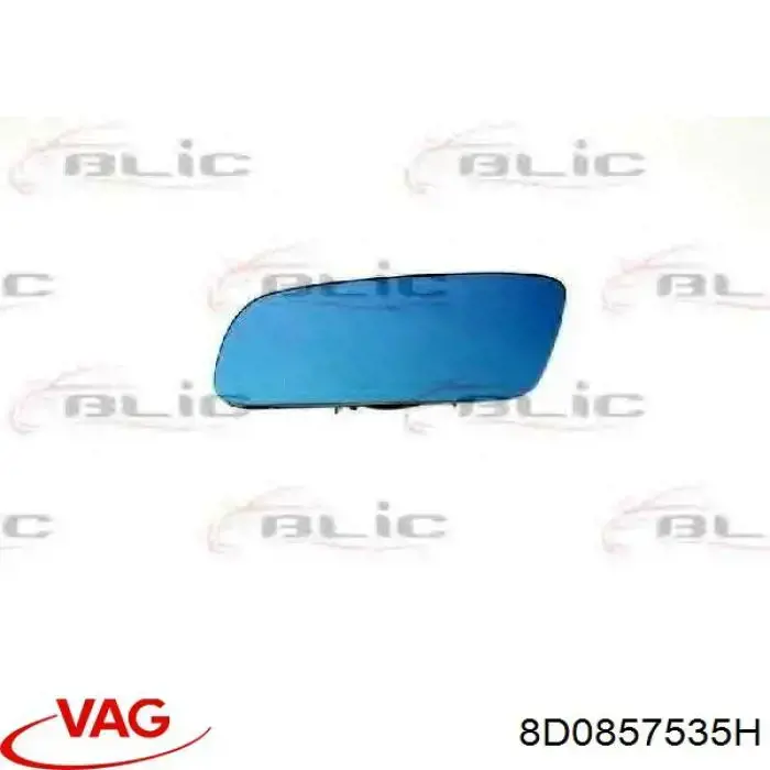 Compre 8D0857535H VAG Elemento espelhado do espelho de retrovisão esquerdo