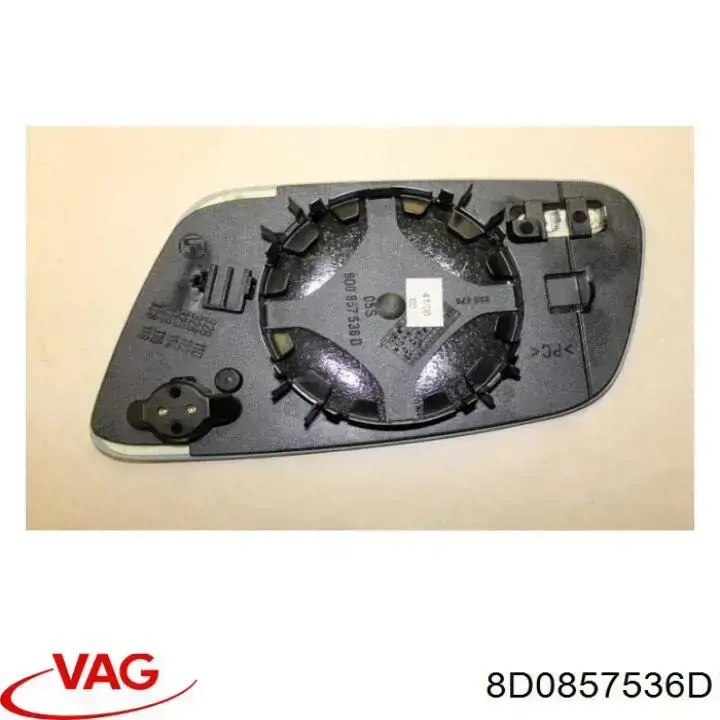 Compre 8D0857536D VAG Elemento espelhado do espelho de retrovisão direito