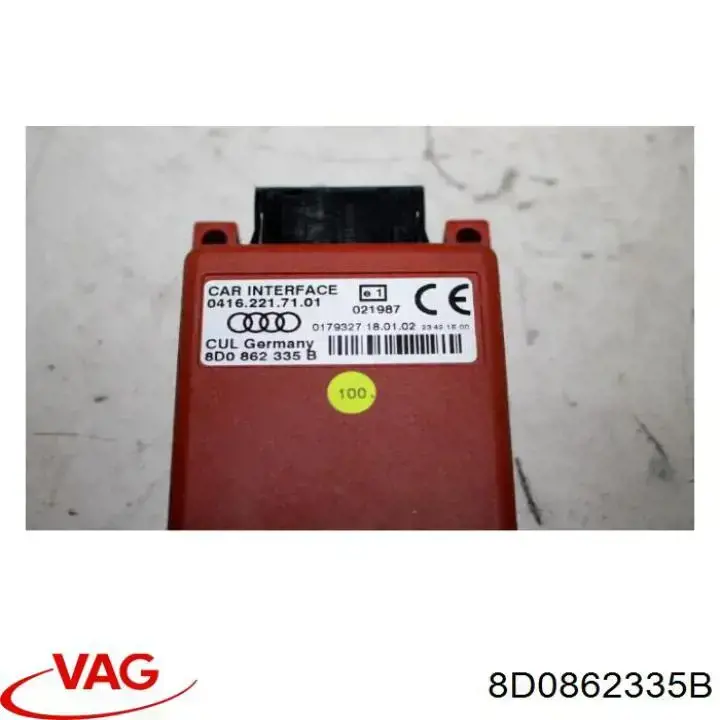 8D0862335B VAG Unidade de controlo de telefone