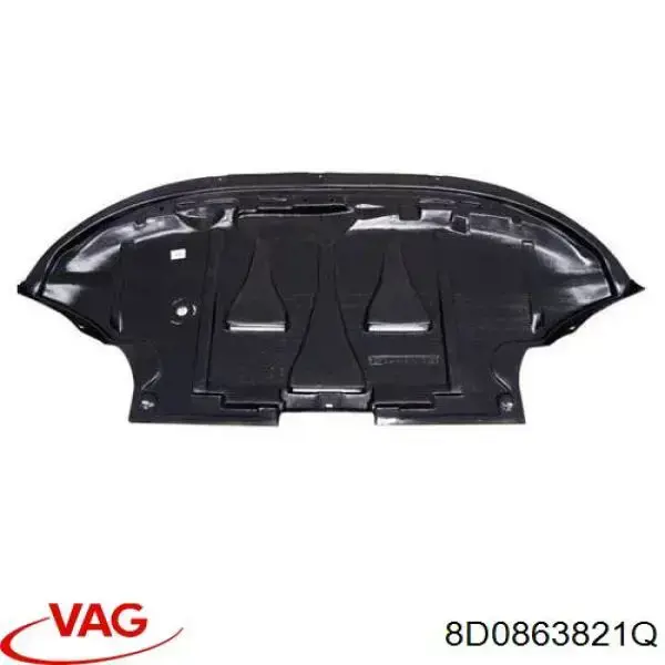 Compre 8D0863821Q VAG Proteção de motor dianteira