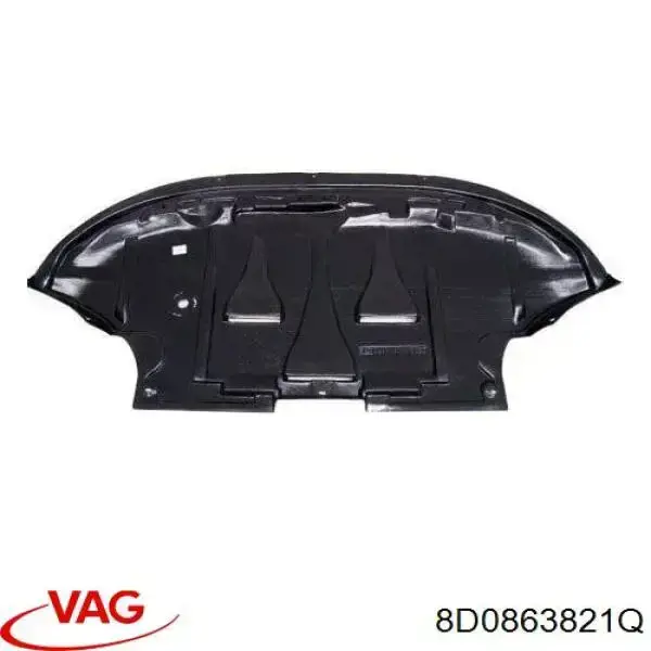 Compre 8D0863821Q VAG Proteção de motor dianteira