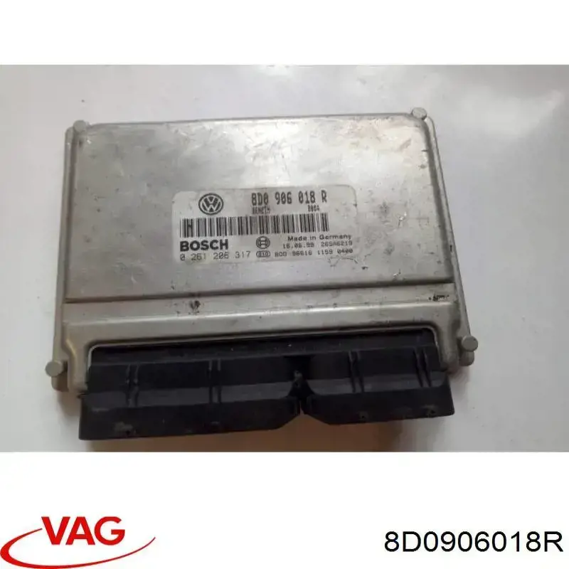 8D0906018R VAG Módulo de direção (Centralina eletrônica) de motor