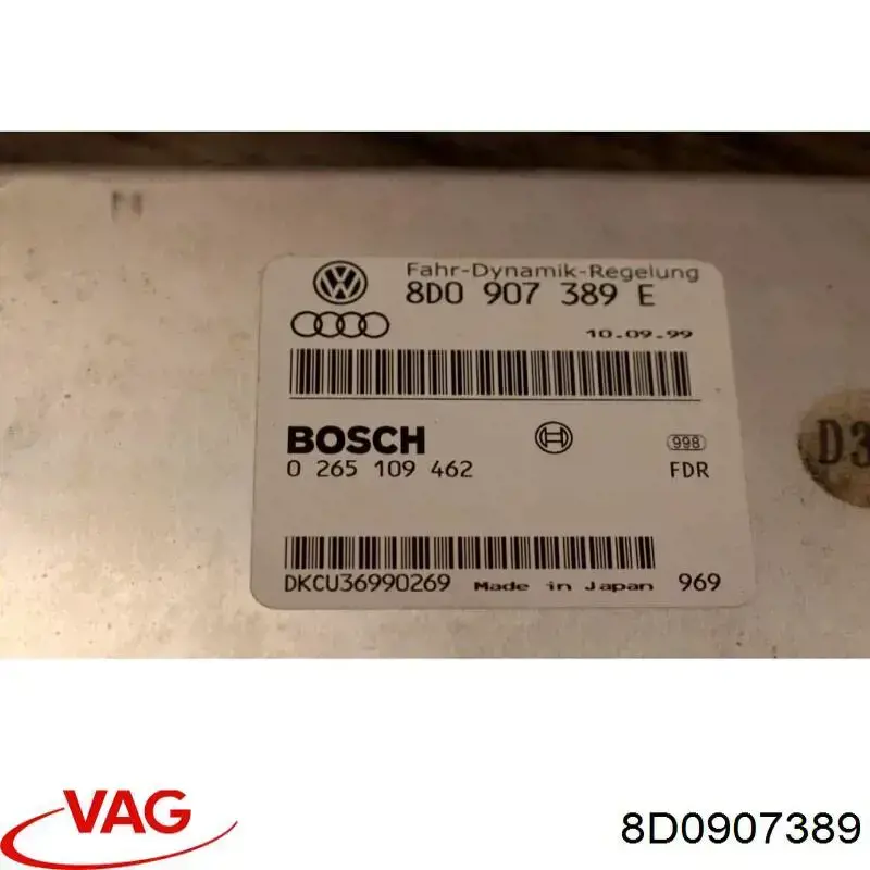 Unidade de controlo ESP VAG 0265109463 preço, a partir de 103,45 USD
