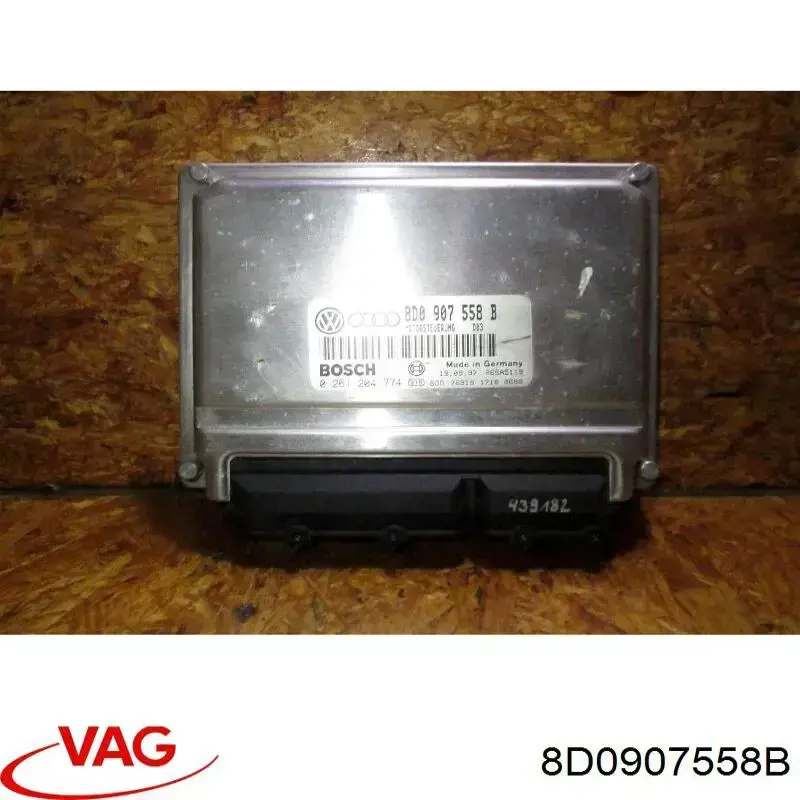 8D0907558B VAG Módulo de direção (Centralina eletrônica) de motor
