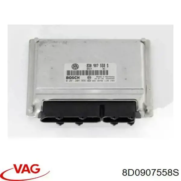 8D0907558S VAG Módulo de direção (Centralina eletrônica) de motor