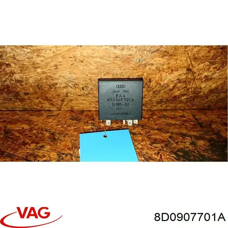 8D0907701A VAG Módulo de direção (Centralina eletrônica) das luzes de nevoeiro