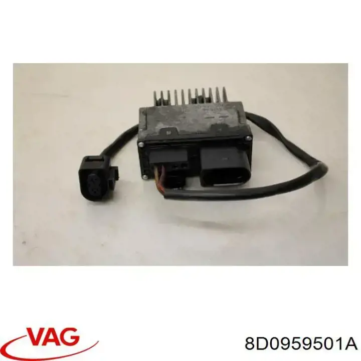 Regulador de revoluções de ventilador de esfriamento (unidade de controlo) VAG 8D0959501A preço, a partir de 78,13 USD