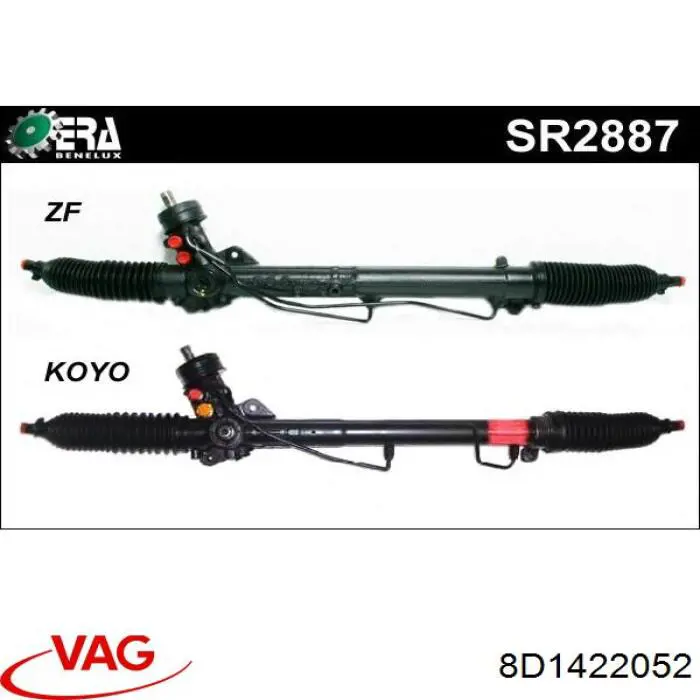 Cremalheira da direção VAG 8D1422052 preço, a partir de 139,61 USD