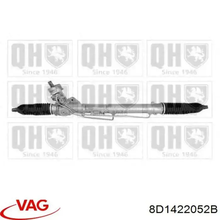 8D1422052B VAG Cremalheira da direção
