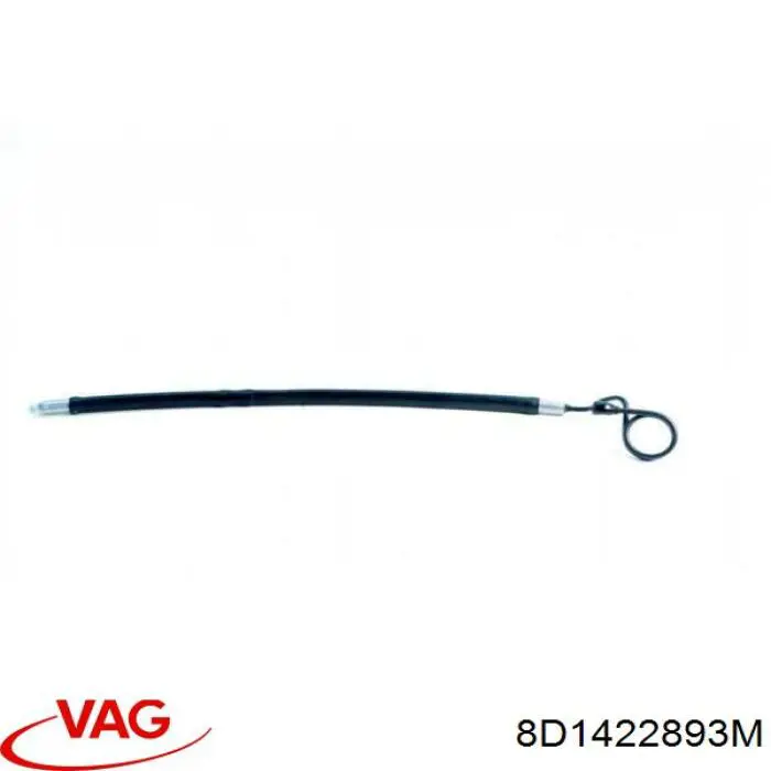 Mangueira da Direção hidrâulica assistida de pressão alta desde a bomba até a régua (do mecanismo) VAG 8D1422893M preço, a partir de 486,53 USD