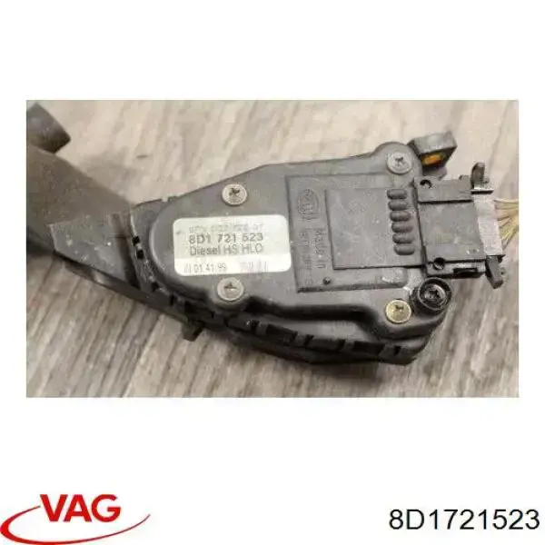 Pedal de gás (de acelerador) VAG 8D1721523 preço, a partir de 66,40 USD