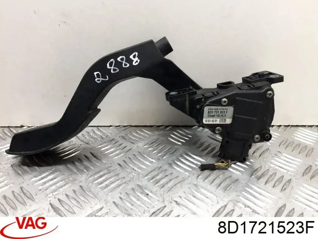 Compre 8D1721523F VAG Pedal de gás (de acelerador)