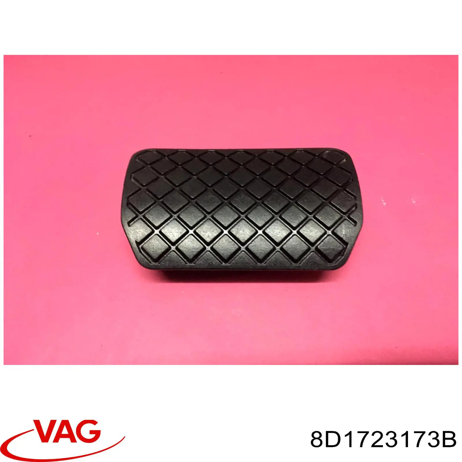 8D1723173B VAG Placa sobreposta de pedal do freio