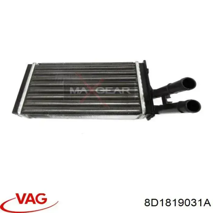 Radiador de forno (de aquecedor) VAG 8D1819031A preço, a partir de 28,56 USD