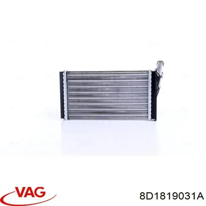 Compre 8D1819031A VAG Radiador de forno (de aquecedor)