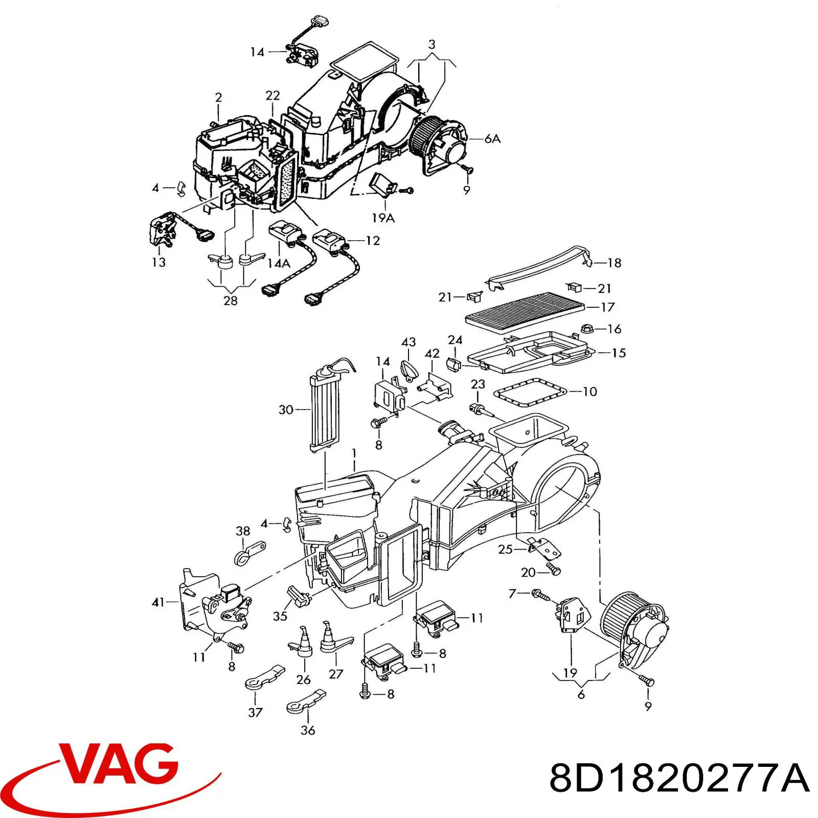 8D1820277A VAG 