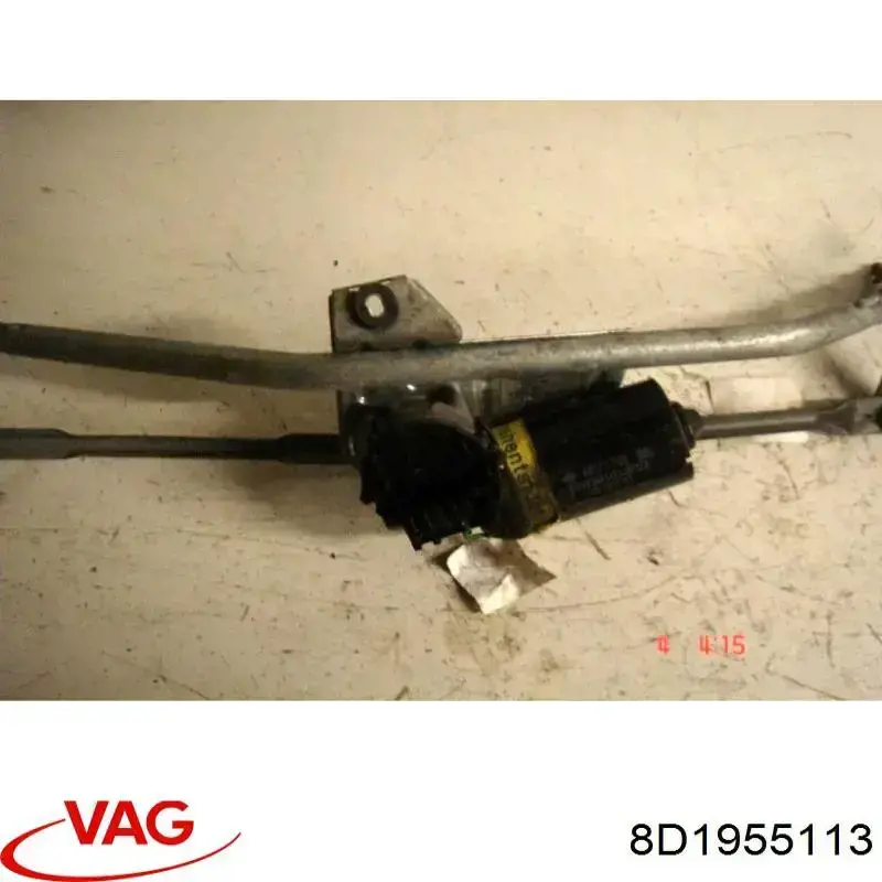 Compre 8D1955113 VAG Motor de limpador pára-brisas do pára-brisas