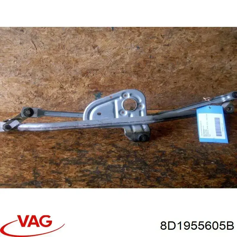 Trapézio de limpador pára-brisas VAG 8D1955605B