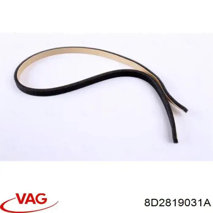 Compre 8D2819031A VAG Radiador de forno (de aquecedor)