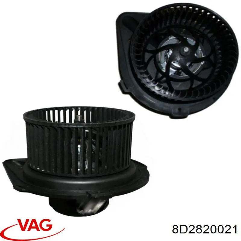 8D2820021 VAG Motor de ventilador de forno (de aquecedor de salão)