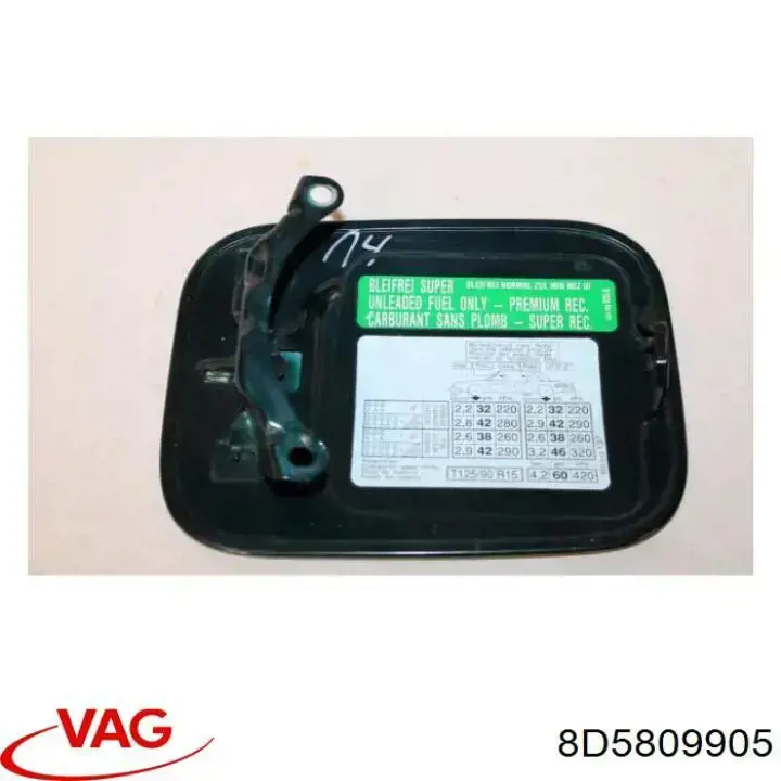 Alcapão do tanque de combustível para Audi A4 B5 8D2