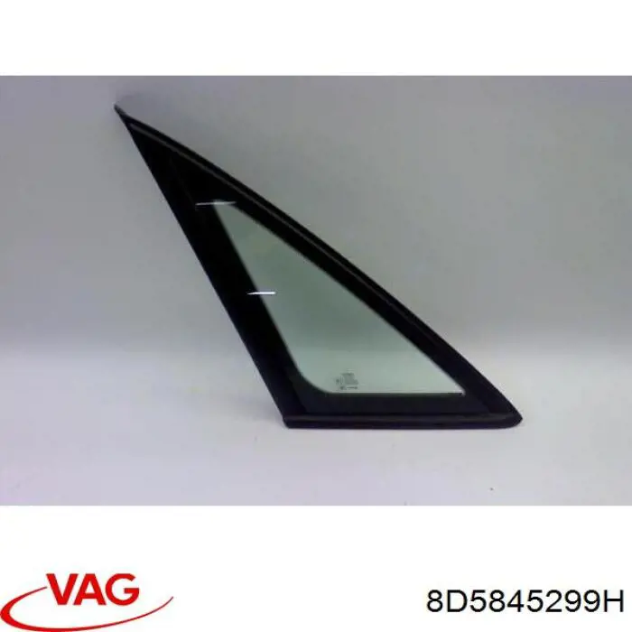 Vidro de carroçaria (da seção de bagagem) esquerdo VAG 8D5845299H preço, a partir de 103,89 USD