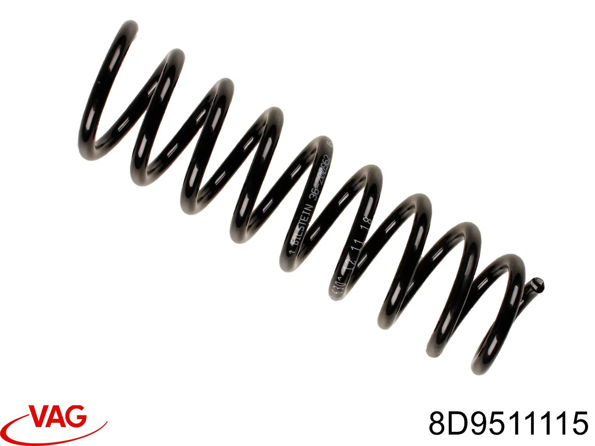 Mola traseira VAG 8D9511115 preço, a partir de  