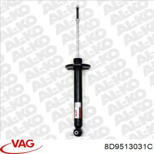 Compre 8D9513031C VAG Amortecedor traseiro