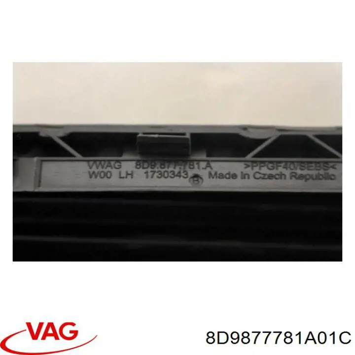 VAG 8D9877781A01C preço, a partir de 32,85 USD