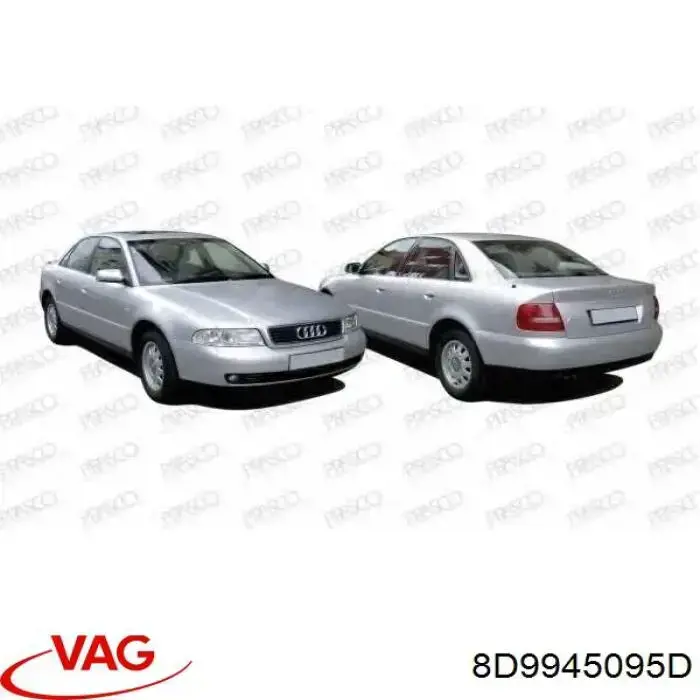 Lanterna traseira esquerda VAG 8D9945095D preço, a partir de 98,14 USD