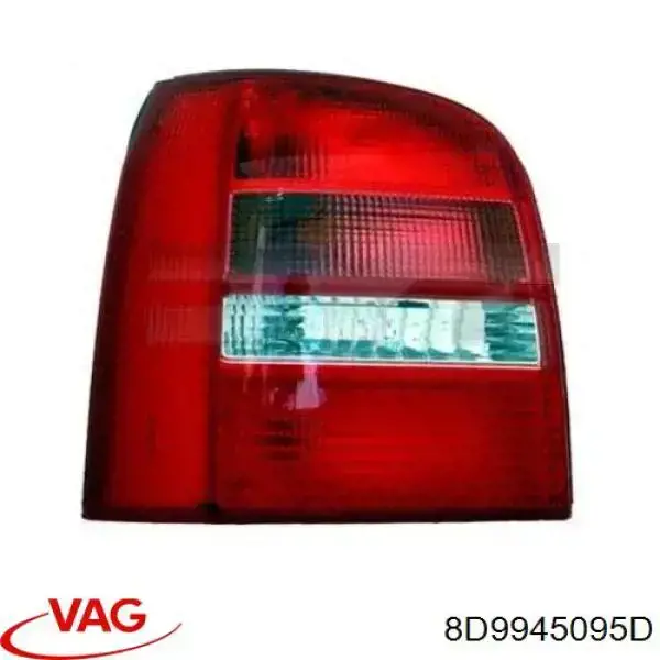 Compre 8D9945095D VAG Lanterna traseira esquerda