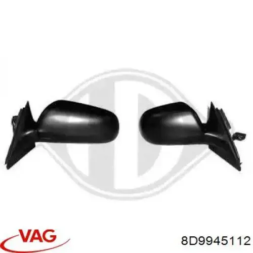 Compre 8D9945112 VAG Lanterna traseira direita