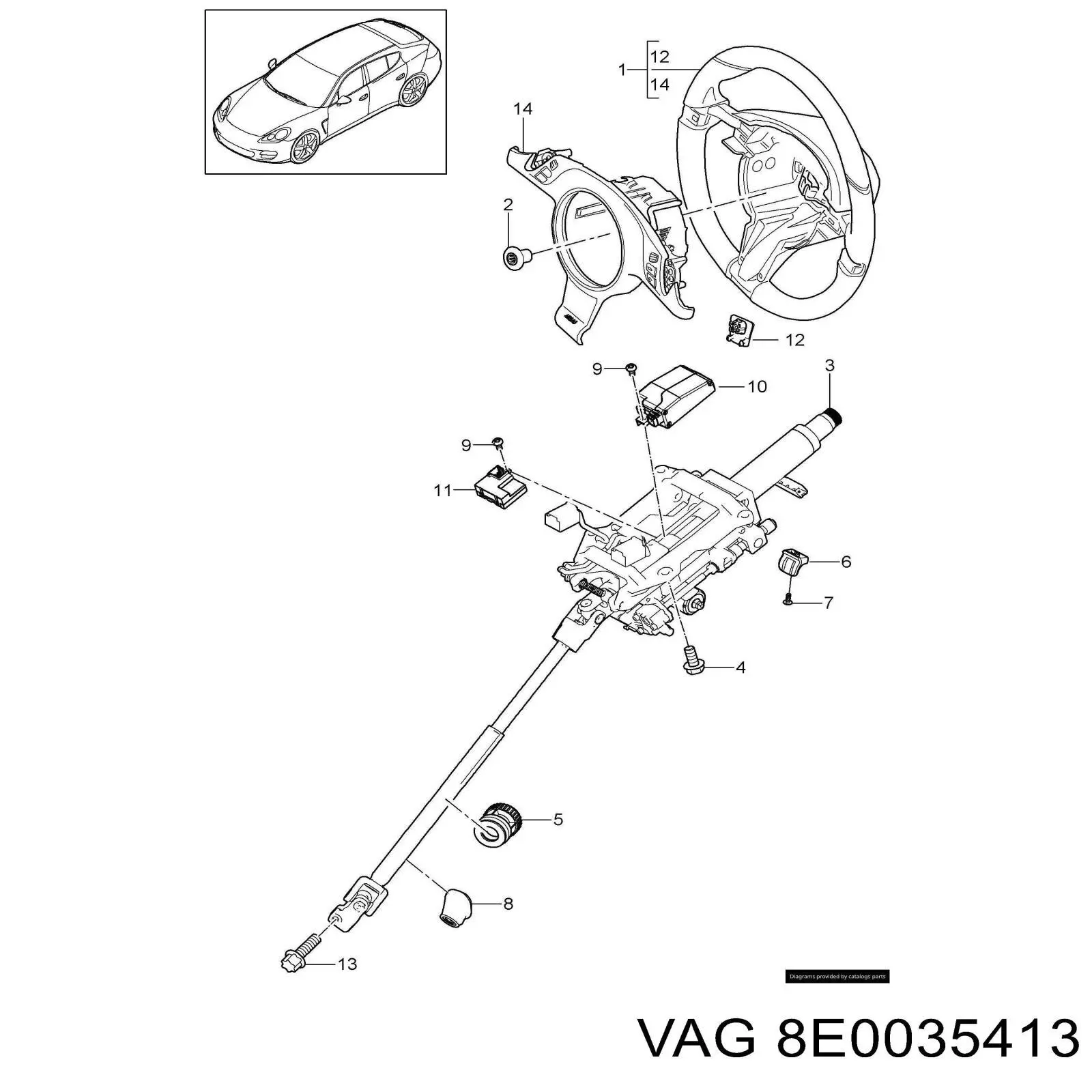  VAG 8E0035413 preço, a partir de 0,85 USD