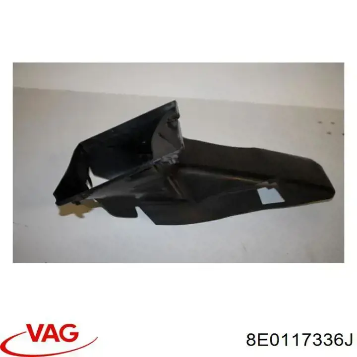 8E0117336J VAG Difusor de intercooler