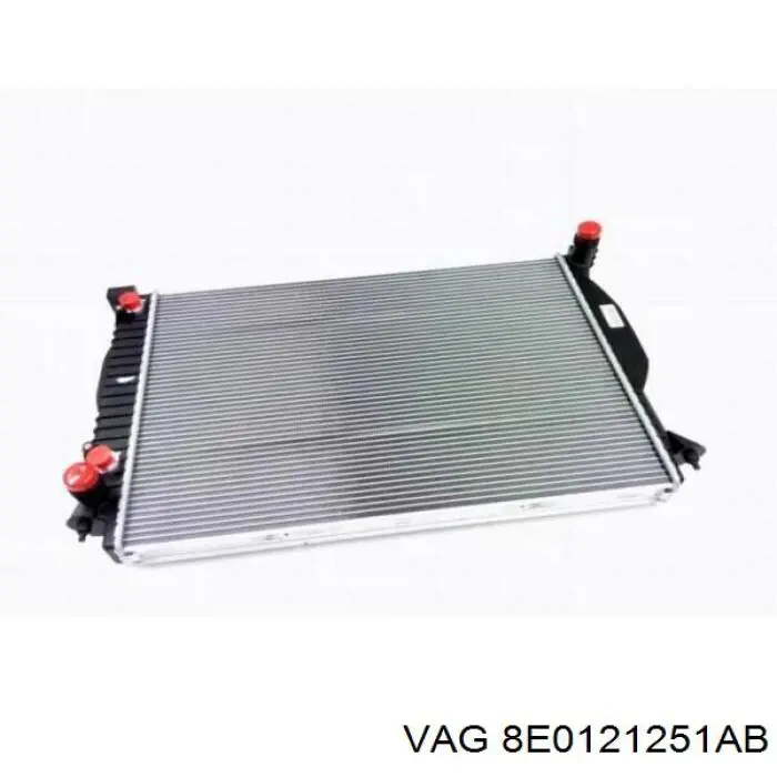 Radiador de esfriamento de motor VAG 8E0121251AB preço, a partir de 599,39 USD