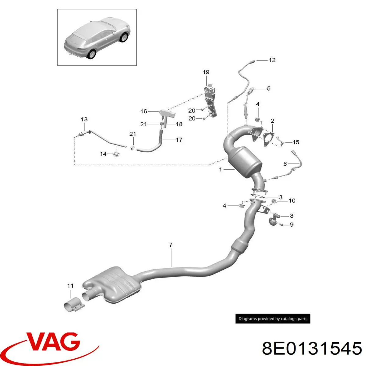 8E0131545 VAG 
