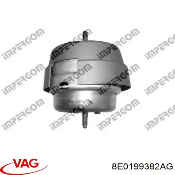 Compre 8E0199382AG VAG Coxim (suporte) direito de motor