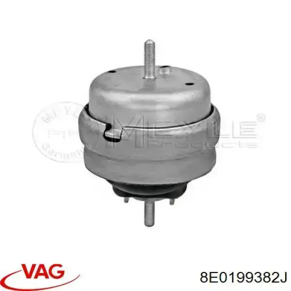 Coxim (suporte) direito de motor VAG 8E0199382J preço, a partir de 36,82 USD