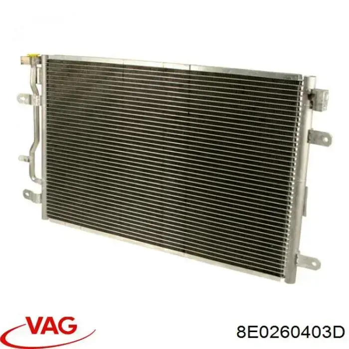 Radiador de aparelho de ar condicionado VAG 8E0260403D preço, a partir de 81,08 USD
