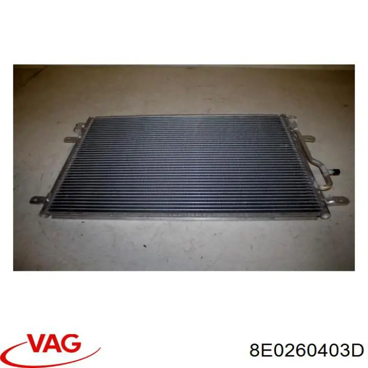 Compre 8E0260403D VAG Radiador de aparelho de ar condicionado