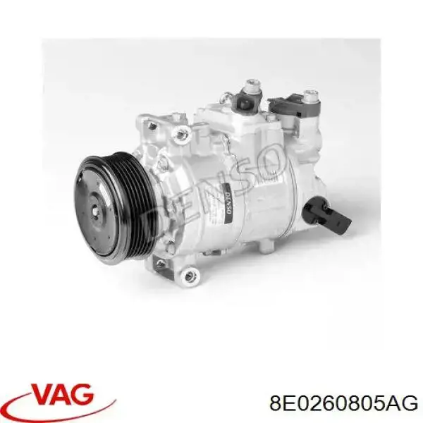 8E0260805AG VAG Compressor de aparelho de ar condicionado